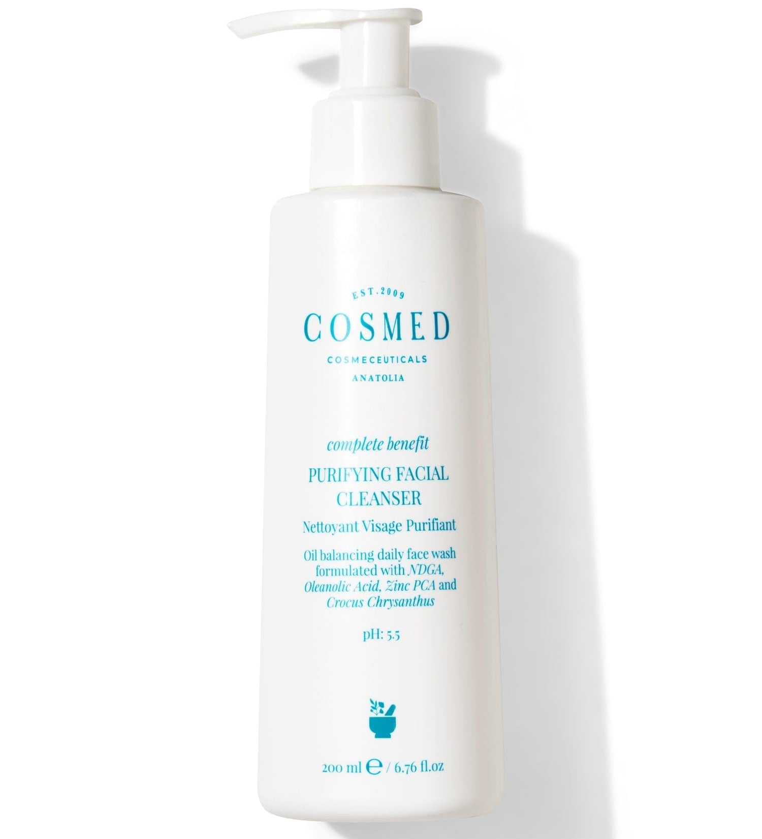 Cosmed Complete Benefit Purifying Facial Cleanser / Gel for Oily-Acne Prone Skin 200 ml 8699292993224