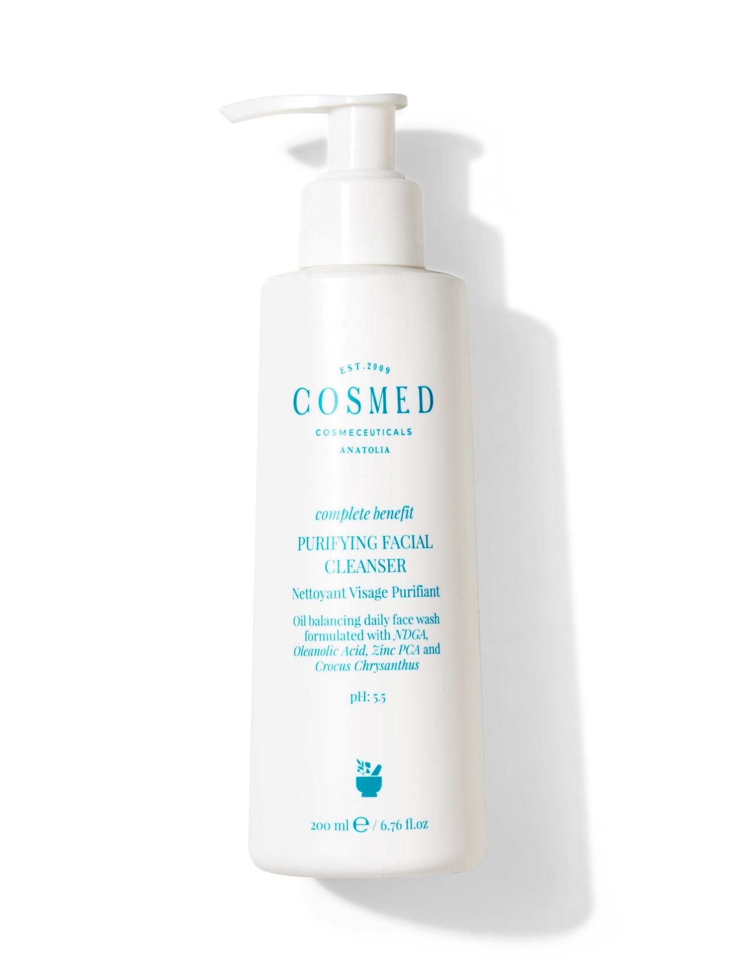 Cosmed Complete Benefit Purifying Facial Cleanser / Gel for Oily-Acne Prone Skin 200 ml 8699292993224