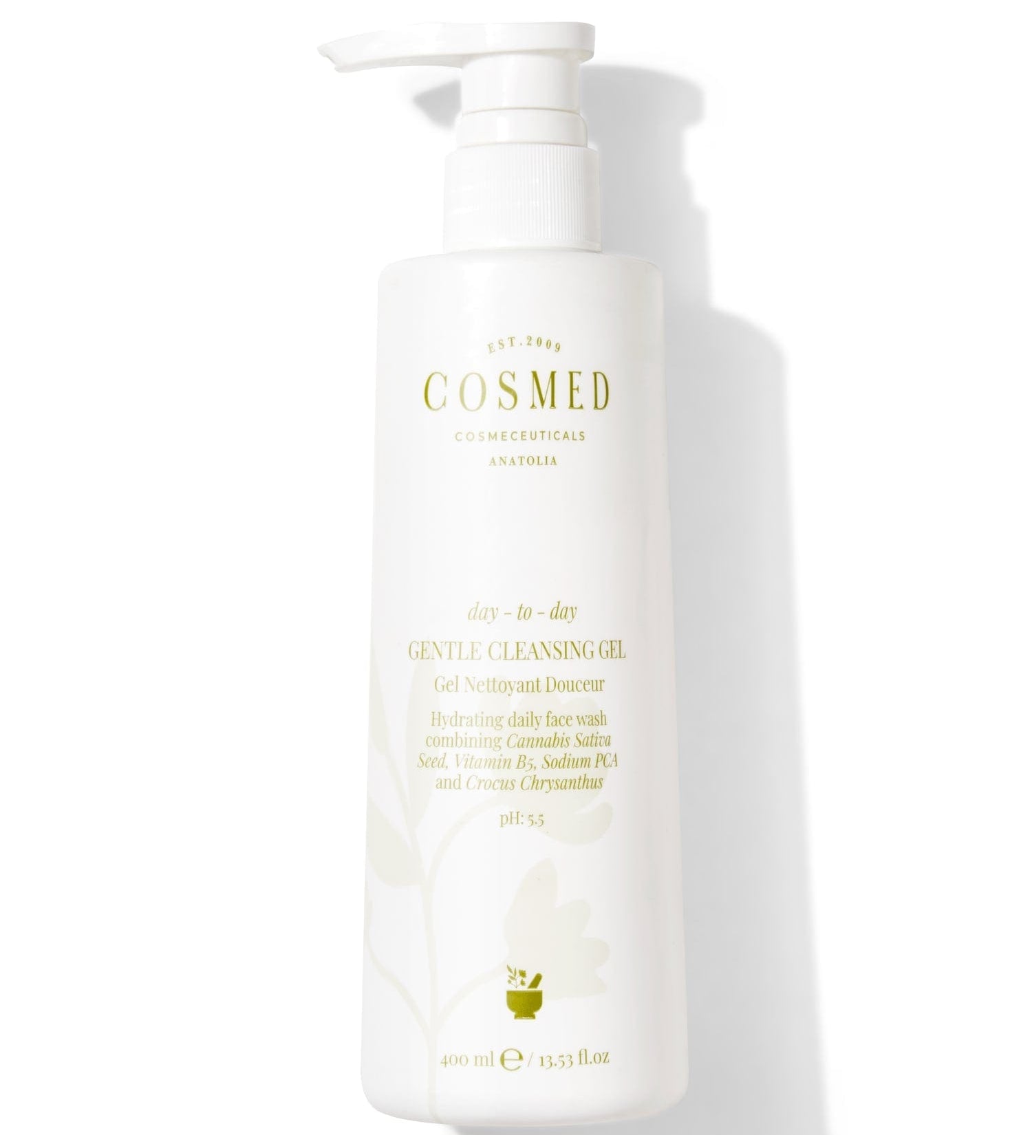 Cosmed Day-to-day Gentle Cleansing Gel - Combination Skin Washing Gel 400 Ml 8699292994269