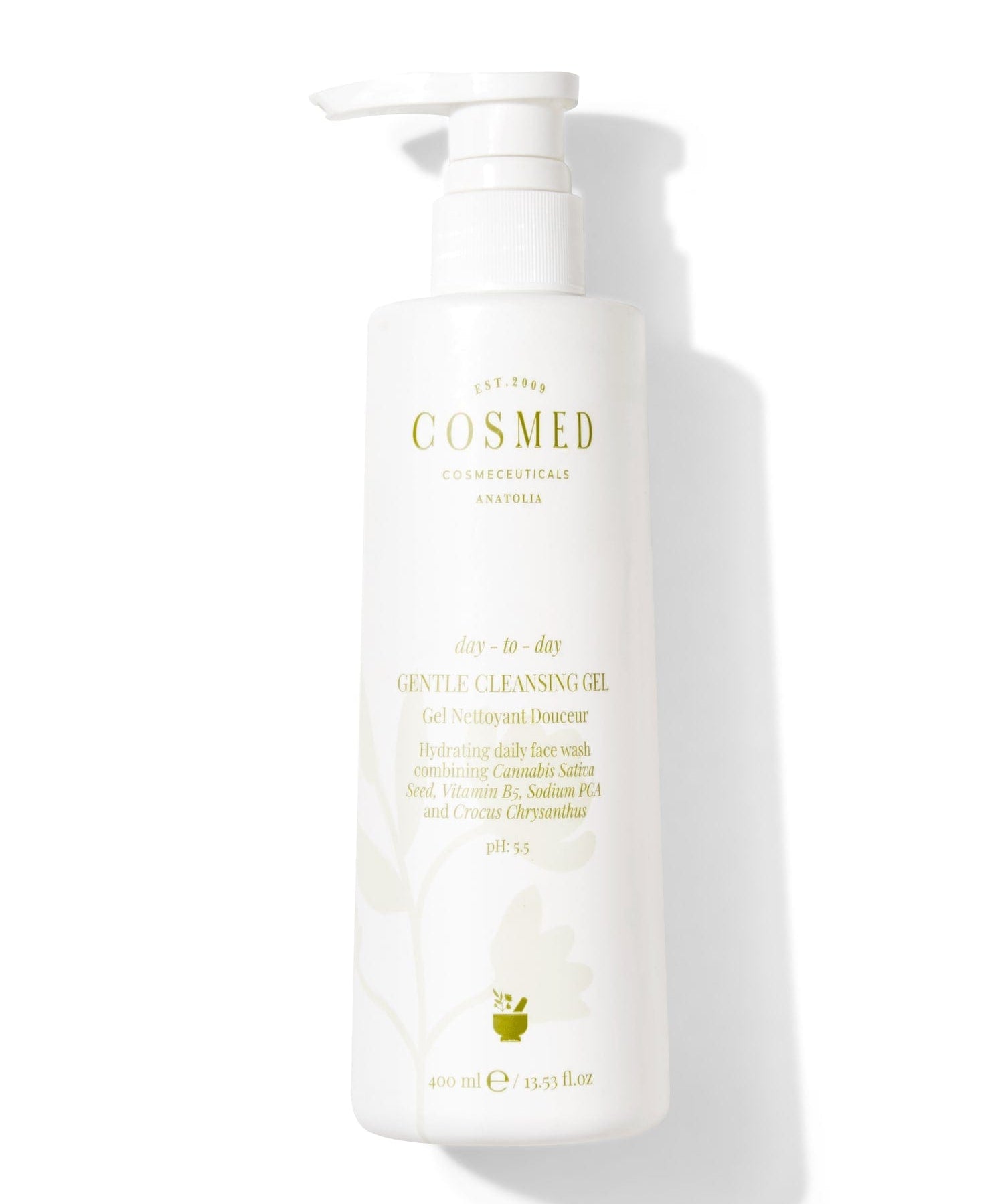 Cosmed Day-to-day Gentle Cleansing Gel - Combination Skin Washing Gel 400 Ml 8699292994269