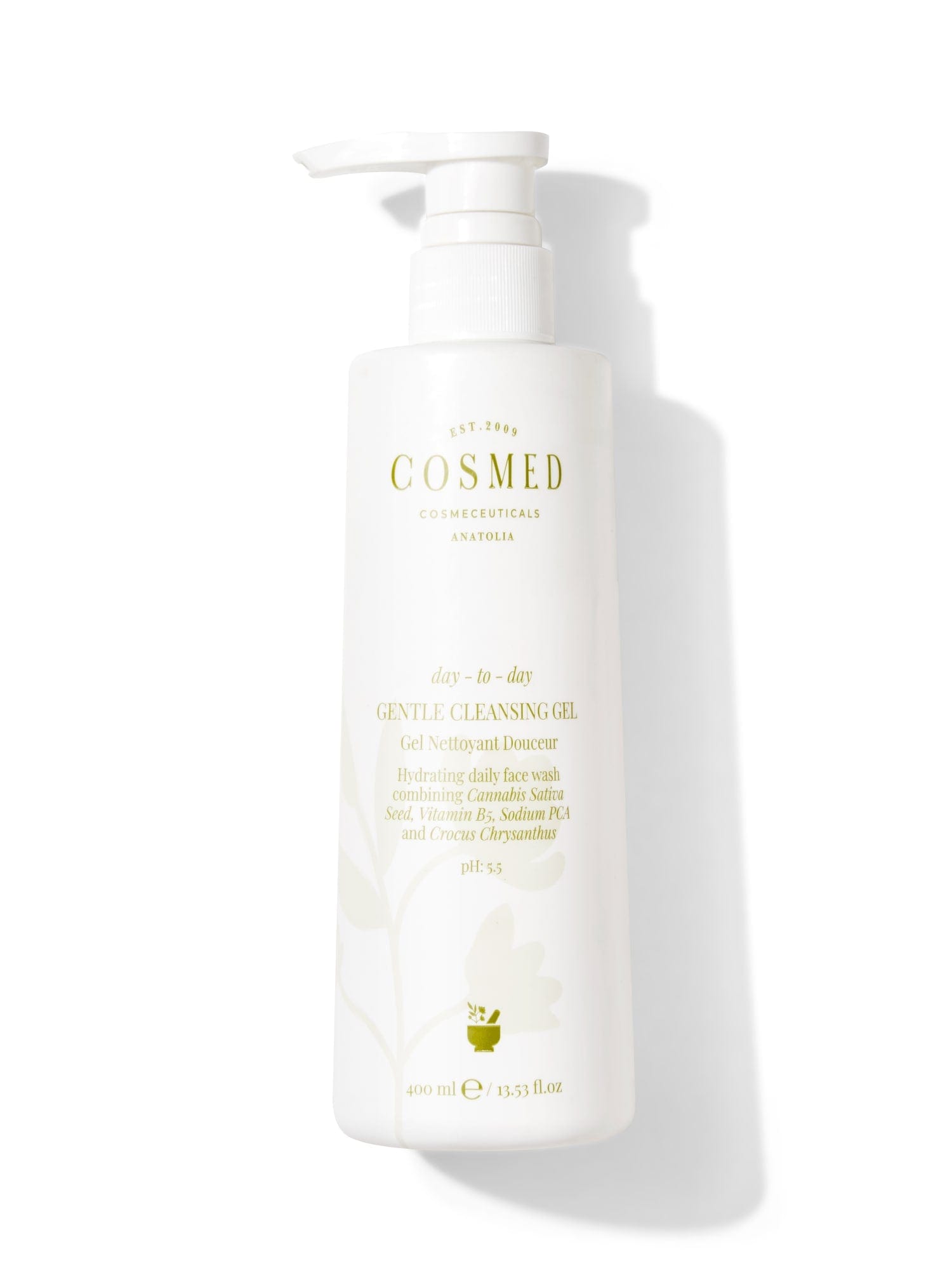 Cosmed Day-to-day Gentle Cleansing Gel - Combination Skin Washing Gel 400 Ml 8699292994269