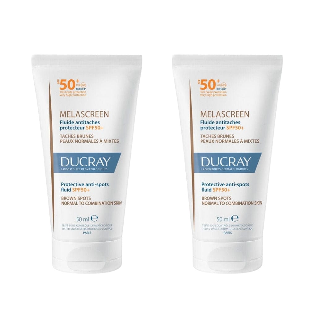 Ducray Melascreen Protective Anti Spots Fluid Spf 50+ 50 ml -2 Pack 715936240238