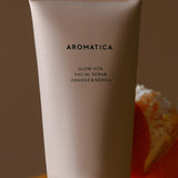 Aromatica Glow Vita Facial Scrub Orange & Neroli 150 ml - Chivela