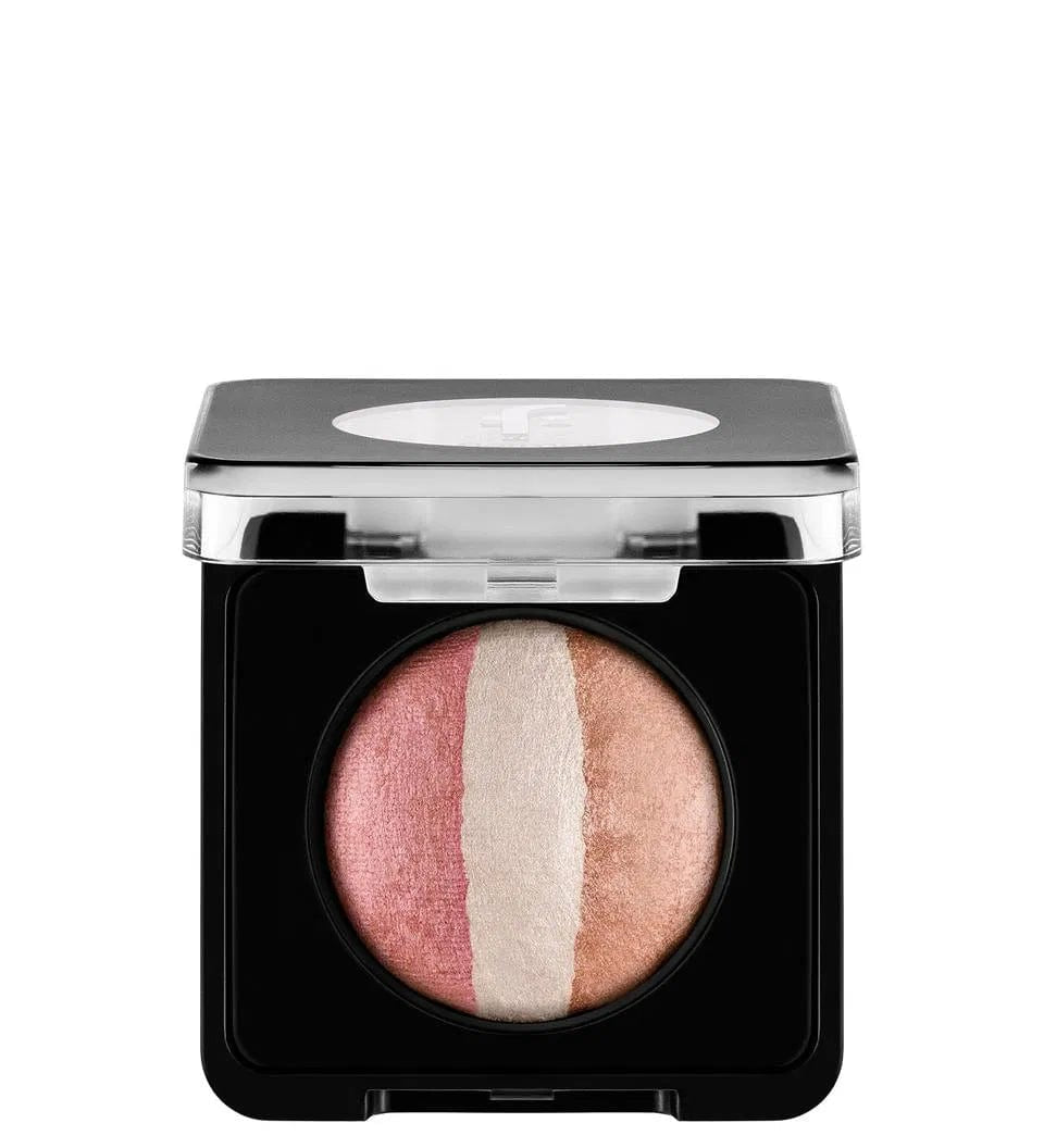 Flormar Baked Blush-On Highly Pigmented & Matte Finish Baked Blush 4g - 053 Pinky Trio 8682536051491