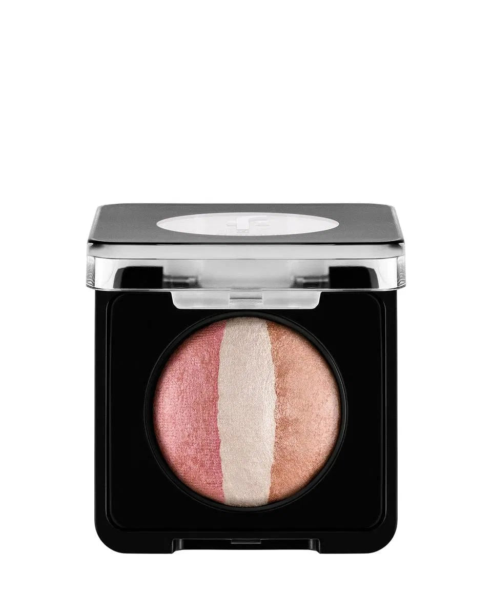 Flormar Baked Blush-On Highly Pigmented & Matte Finish Baked Blush 4g - 053 Pinky Trio 8682536051491