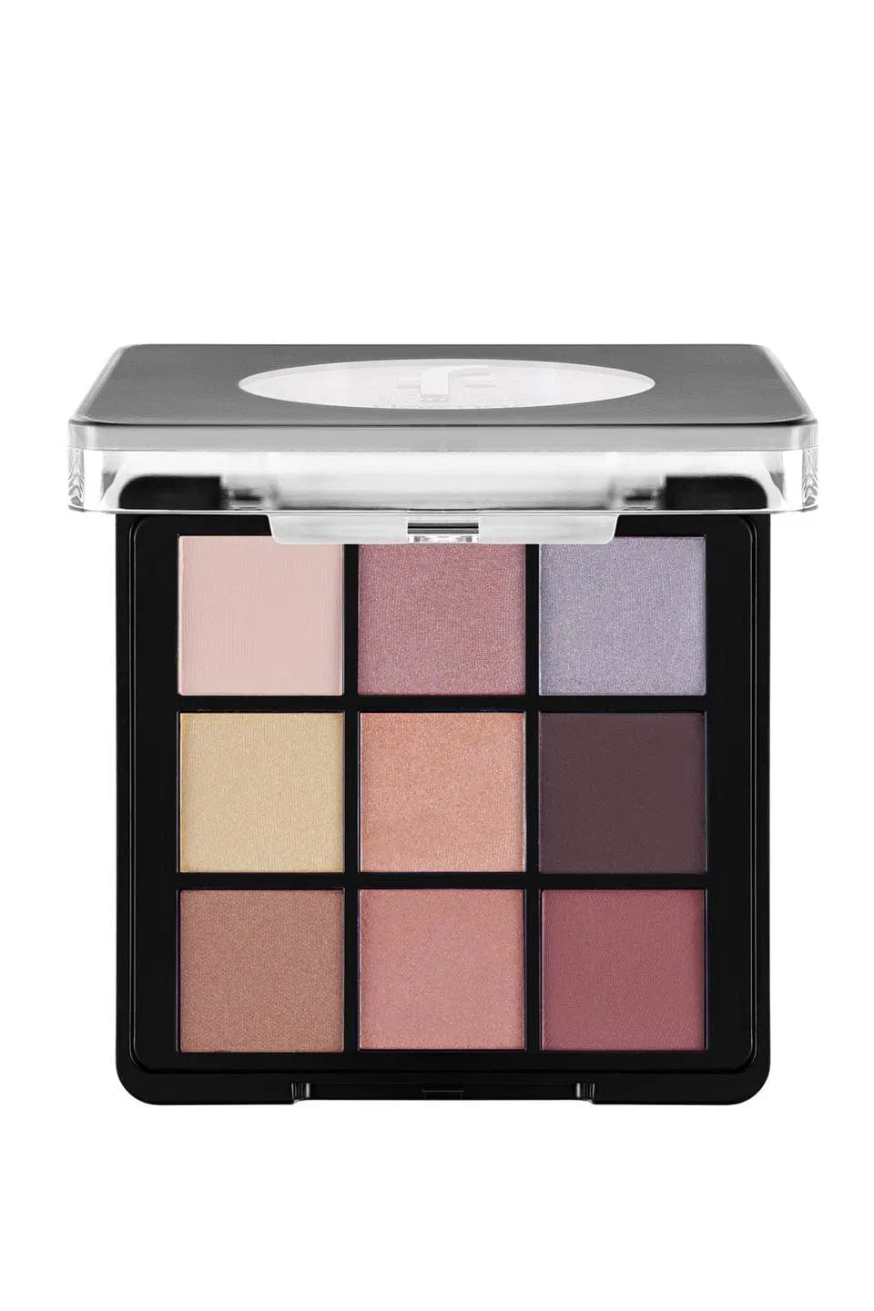 Flormar 9-pack Compact Eyeshadow Palette with Creamy Texture & Matte Finish/Shimmer 9g - 001 Fallen Angel 8682536048439