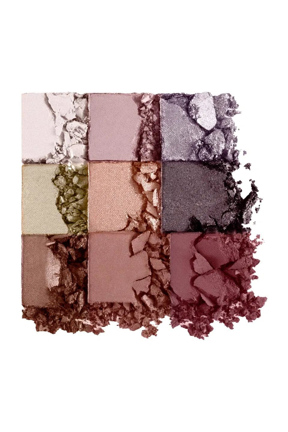 Flormar 9-pack Compact Eyeshadow Palette with Creamy Texture & Matte Finish/Shimmer 9g - 001 Fallen Angel 8682536048439