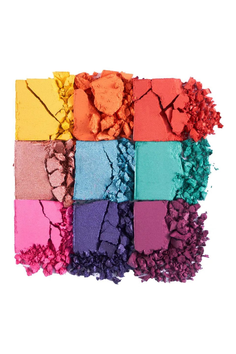 Flormar 9-pack Compact Eyeshadow Palette with Creamy Texture & Matte Finish/Shimmer 9g - 002 Ready The Party 8682536048446