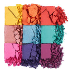 Flormar 9-pack Compact Eyeshadow Palette with Creamy Texture & Matte Finish/Shimmer 9g - 002 Ready The Party 8682536048446