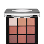 Flormar 9-pack Compact Eyeshadow Palette with Creamy Texture & Matte Finish/Shimmer 9g - 003 Sunset 8682536048453