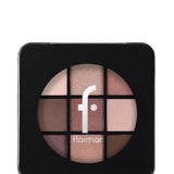 Flormar 9-pack Compact Eyeshadow Palette with Creamy Texture & Matte Finish/Shimmer 9g - 004 Follow Your Heart 8682536048460