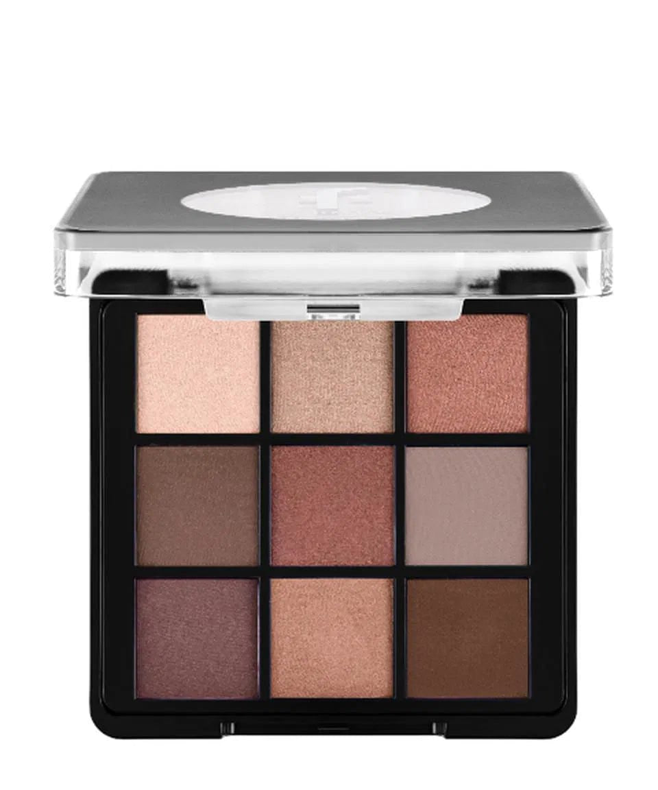 Flormar 9-pack Compact Eyeshadow Palette with Creamy Texture & Matte Finish/Shimmer 9g - 004 Follow Your Heart 8682536048460