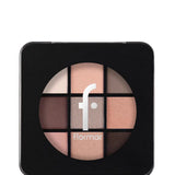 Flormar 9-pack Compact Eyeshadow Palette with Creamy Texture & Matte Finish/Shimmer 9g - 005 Nude 8682536048477