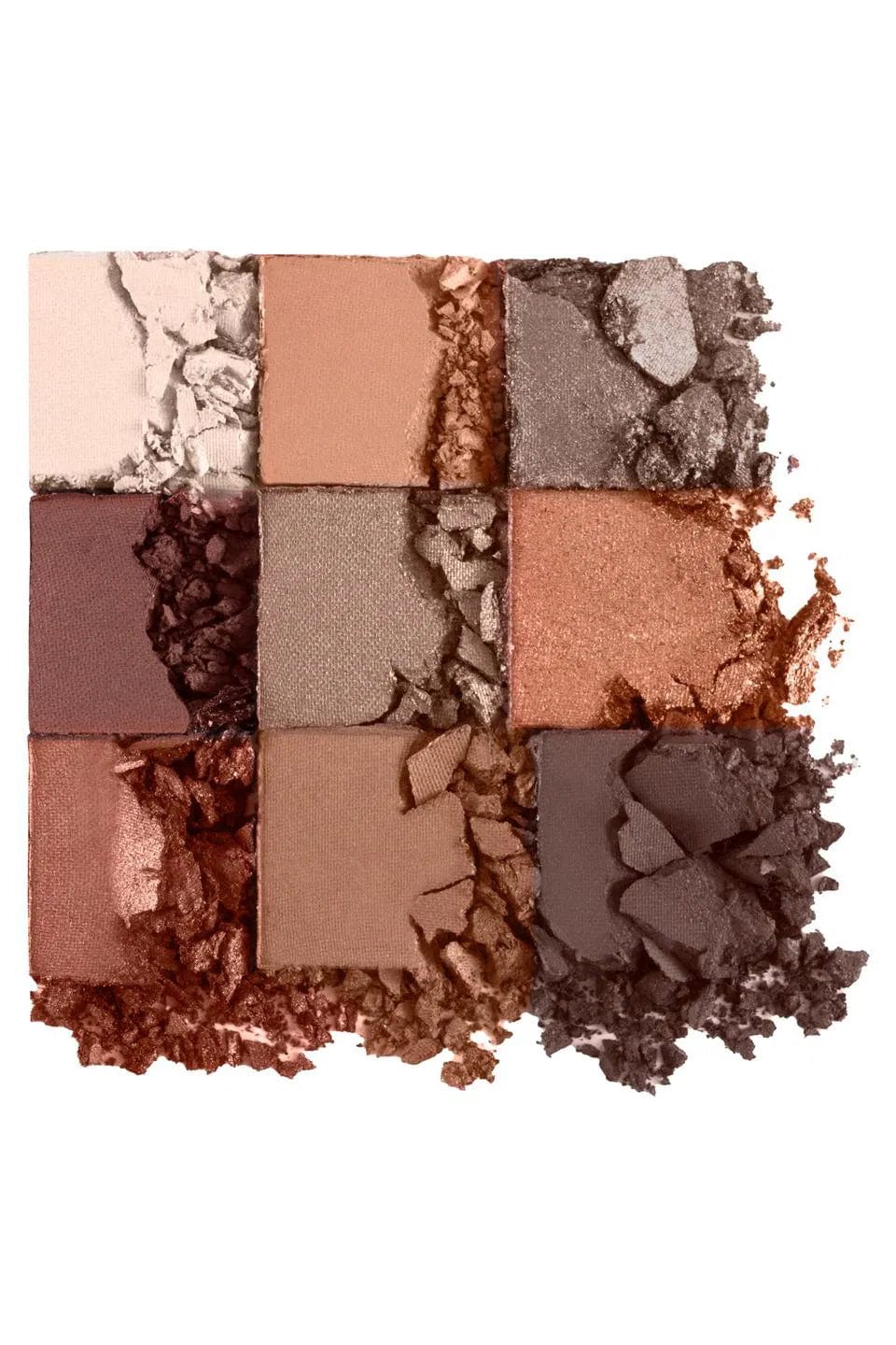 Flormar 9-pack Compact Eyeshadow Palette with Creamy Texture & Matte Finish/Shimmer 9g - 005 Nude 8682536048477