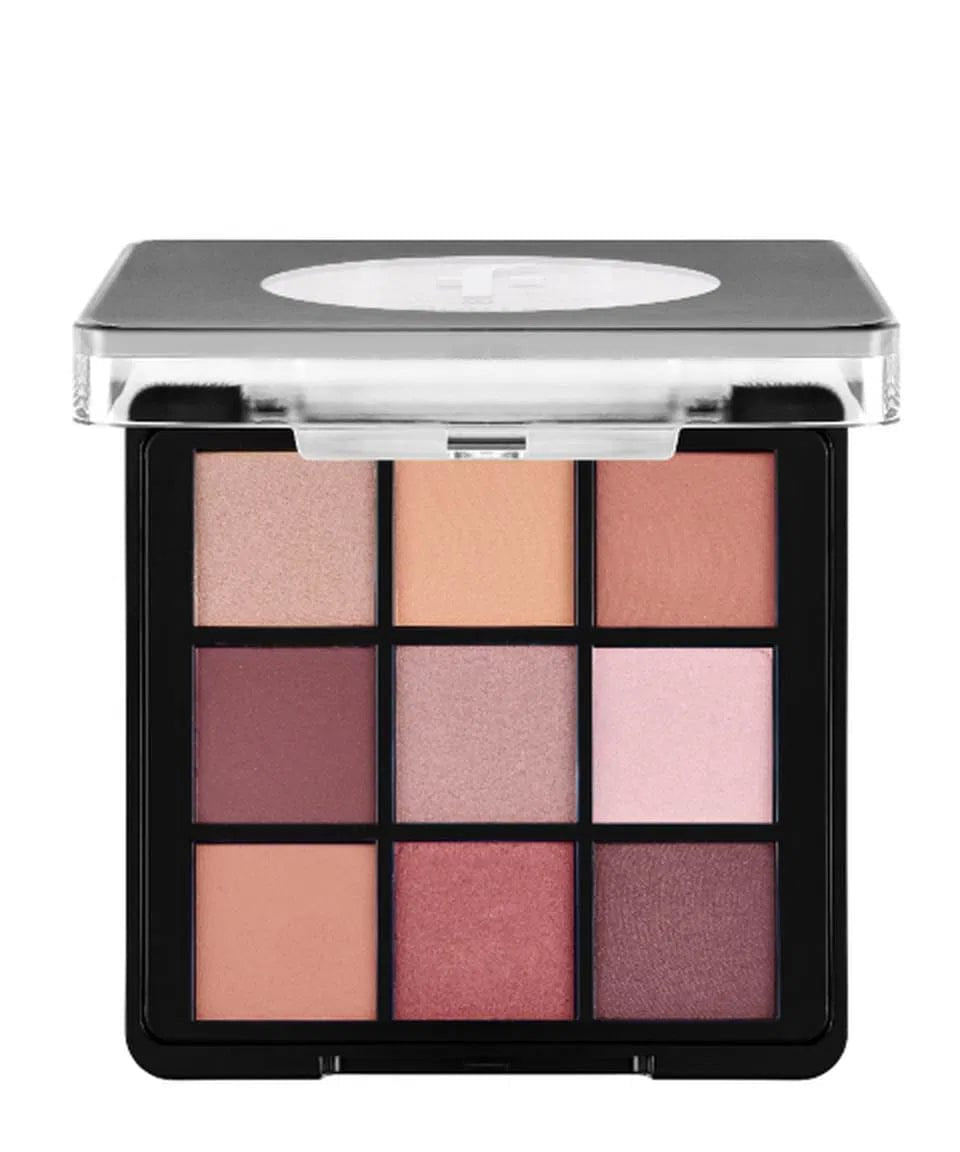 Flormar 9-pack Compact Eyeshadow Palette with Creamy Texture & Matte Finish/Shimmer 9g - 006 Felt Cute 8682536048484