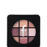 Flormar 9-pack Compact Eyeshadow Palette with Creamy Texture & Matte Finish/Shimmer 9g - 006 Felt Cute 8682536048484