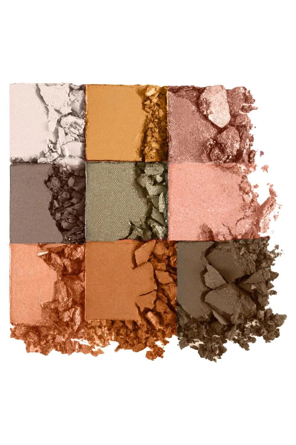 Flormar 9-pack Compact Eyeshadow Palette with Creamy Texture & Matte Finish/Shimmer 9g - 007 Grand Galaxy 8682536048491