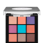 Flormar 9-pack Compact Eyeshadow Palette with Creamy Texture & Matte Finish/Shimmer 9g - 008 Rainbow 8682536050906