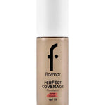 Flormar Perfect Coverage Highly Pigmented & Semi-gloss Finish SPF15 Foundation 30ml - 133 Classic Beige 8682536070591