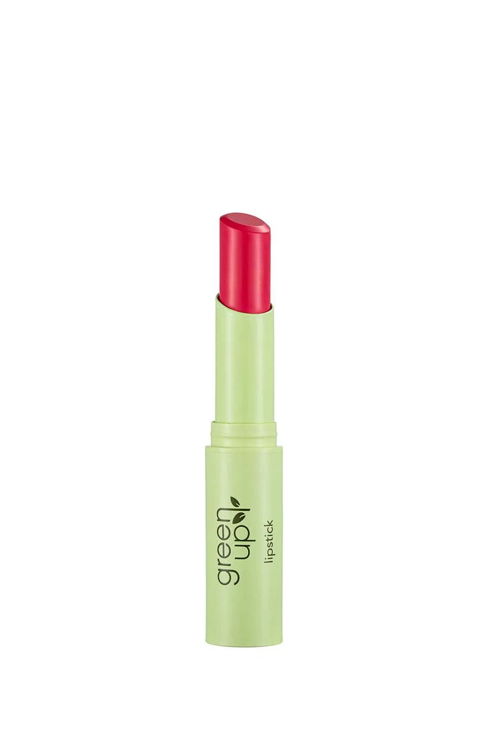 Flormar Green Up Vegan Lipstick with High Pigment & Semi-Matte Finish 3.2g - 00 4251903322195