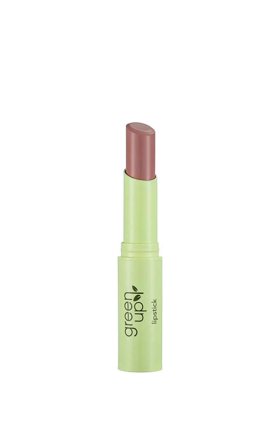 Flormar Green Up Vegan Lipstick with High Pigment & Semi-Matte Finish 3.2g - 001 4251903322164