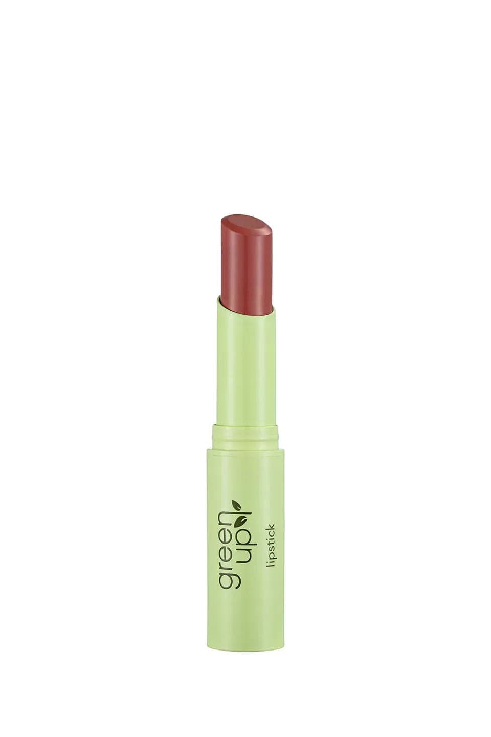 Flormar Green Up Vegan Lipstick with High Pigment & Semi-Matte Finish 3.2g - 003 4251903322188