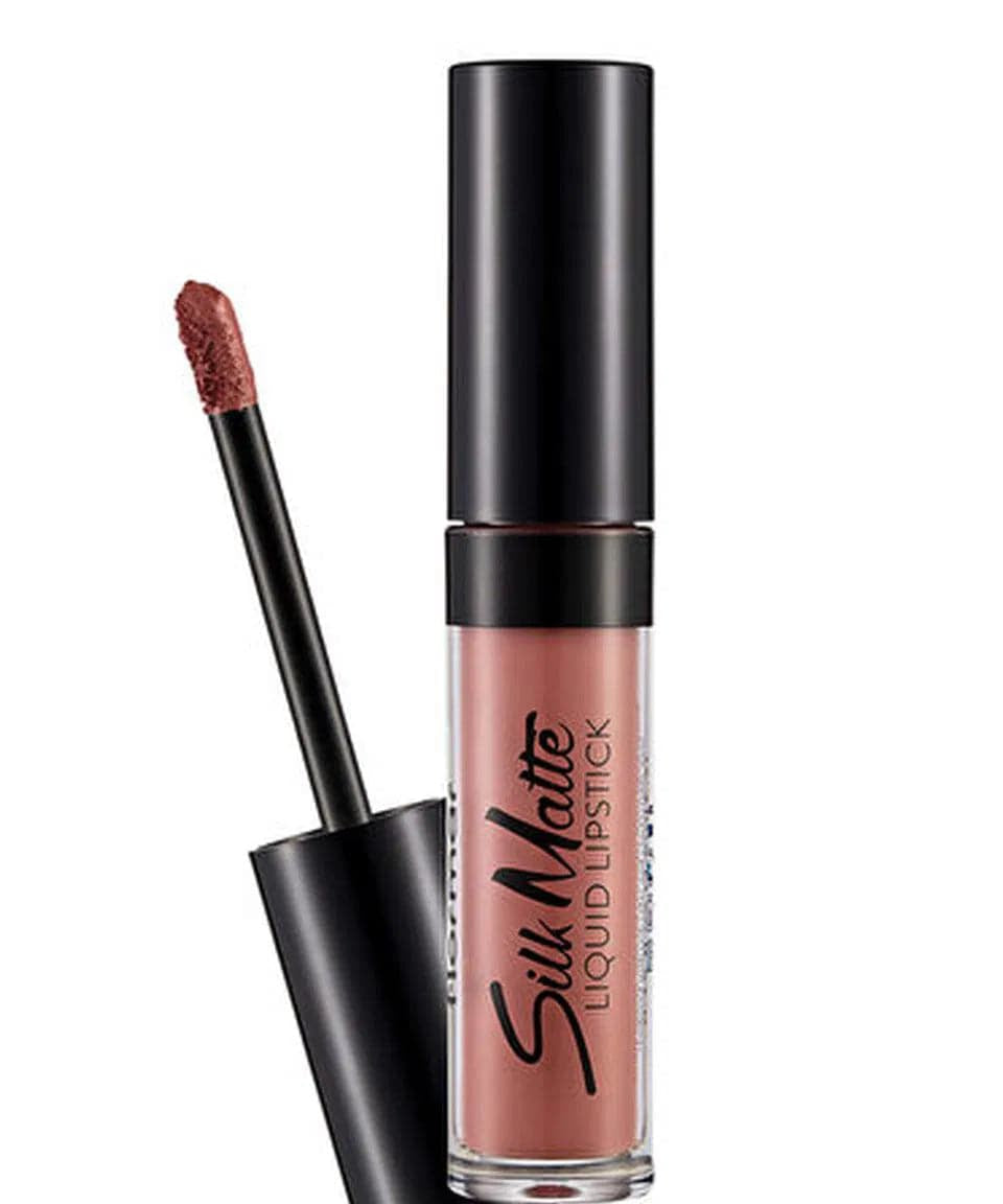 Flormar Silk Matte Highly Pigmented & Moisturizing Liquid Lipstick with Matte Finish 4.5ml - 002 Fall Rose 8690604397280