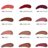 Flormar Silk Matte Highly Pigmented & Moisturizing Liquid Lipstick with Matte Finish 4.5ml - 007 Claret Red 8690604397365