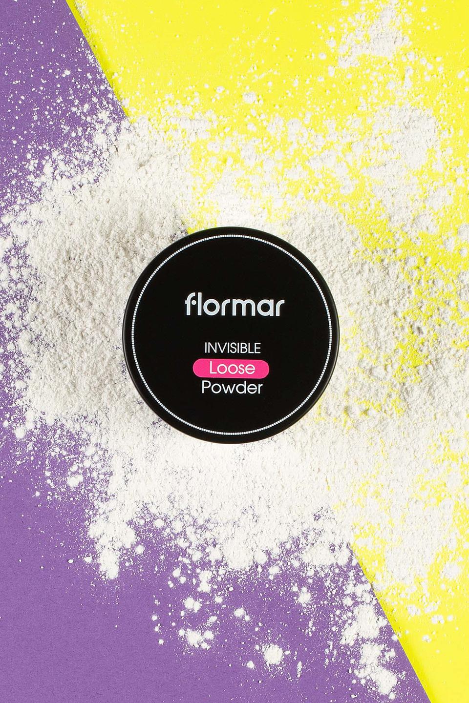 Flormar Invisible Loose Translucent & Semi Matte Finish Setting Powder 18g 8690604271467