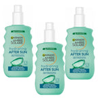 Garnier Ambre Solaire After Sun Hydrating Soothing Spray 200 ml / 6.8 fl oz 3 Pack 757279507852