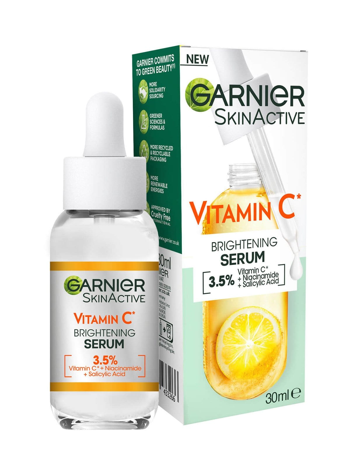 Garnier Skin Active Vitamin C Garnier Vitamin C Anti-Dark Spots & Brightening Serum 30 ml 3600542433341