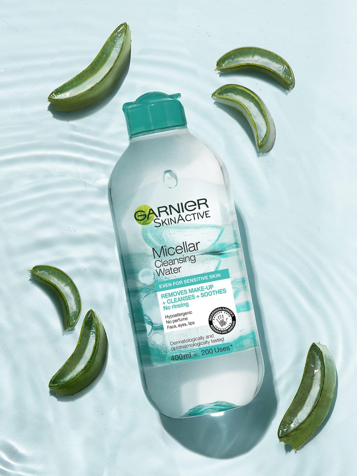 Garnier Skin Active Hyaluronic Aloe Water Micellar Cleansing Water 400 ml / 13.5 fl oz 3600542396592