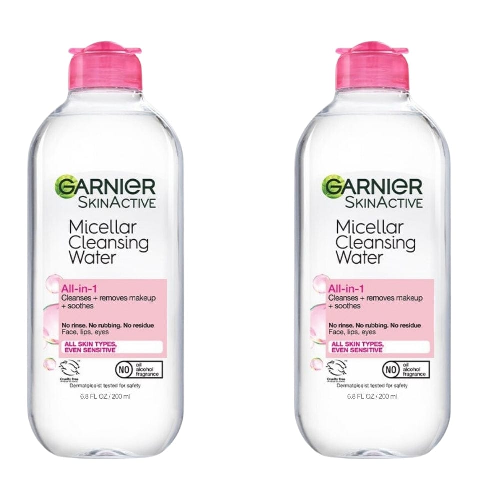 Garnier Skin Active Micellar Cleansing Water All-in-1  200 ml / 6.8 fl oz 2 Pack 757279508385