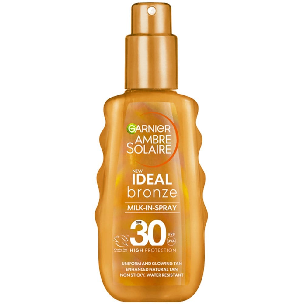 Garnier Ambre Solaire Ideal Bronze Milk-In Spray SPF30 150 ml / 5 fl oz 3600542572620