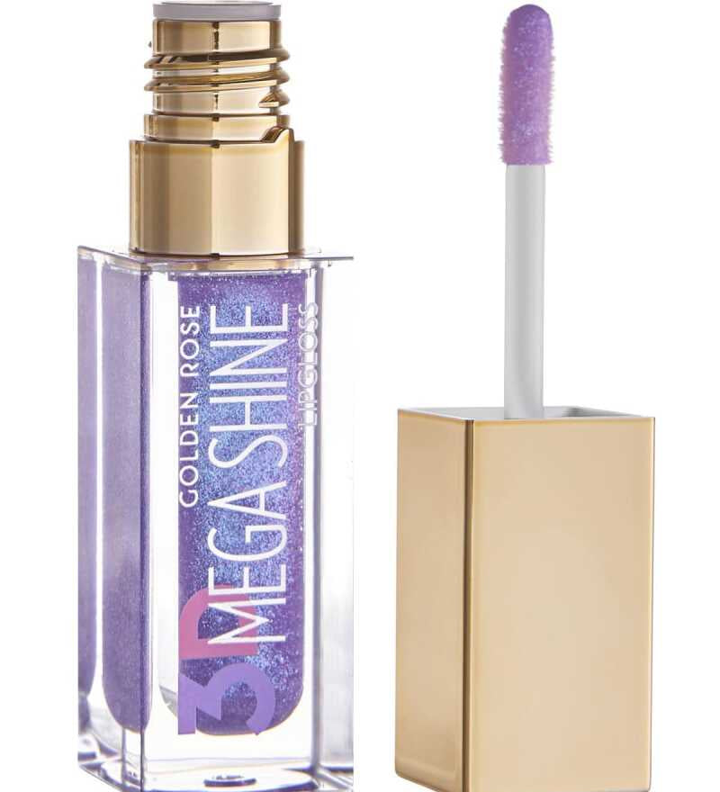 Golden Rose 3D Mega Shine Lipgloss - 122 Sparkle - Chivela