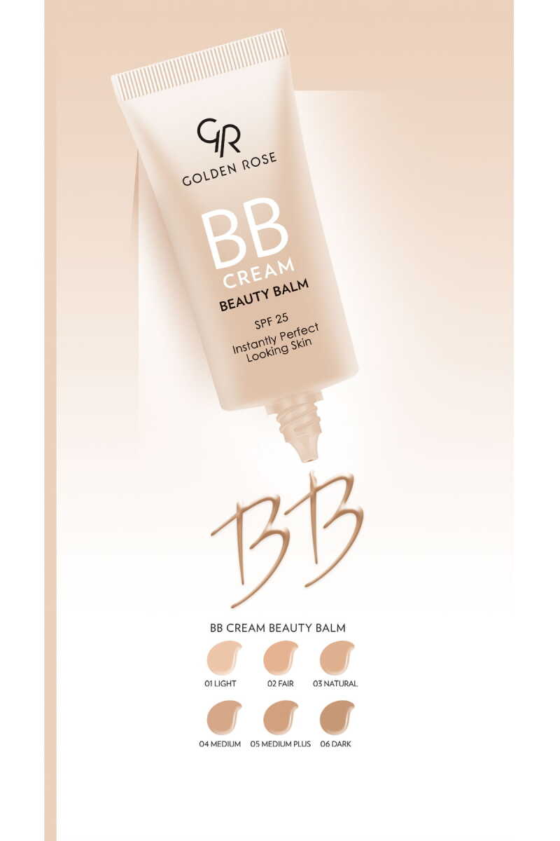 Golden Rose Bb Cream Beauty Balm - 01 Light - Chivela