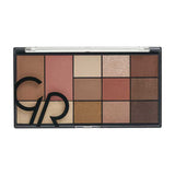 Golden Rose City Style Face and Eye Palette - 01 Warm Nude - Chivela