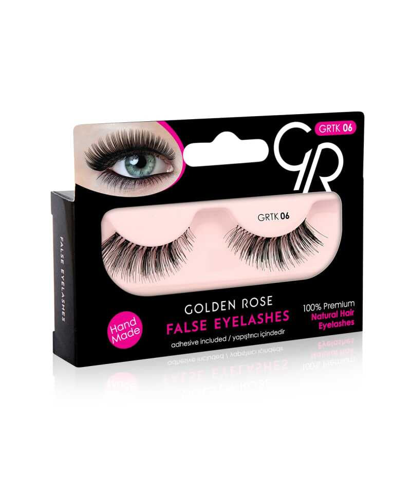 Golden Rose False Eyelashes - 06 - Chivela