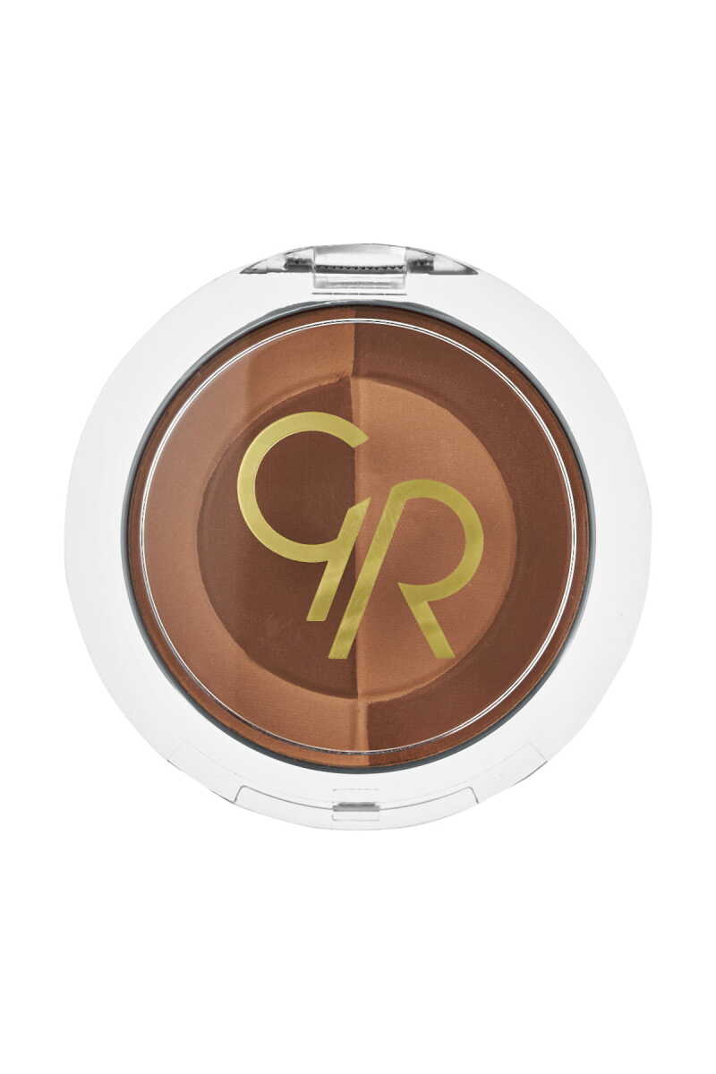 Golden Rose Mineral Bronz Powder - 02 Medium - Chivela