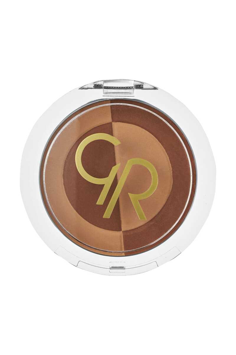 Golden Rose Mineral Bronz Powder - 03 Dark - Chivela