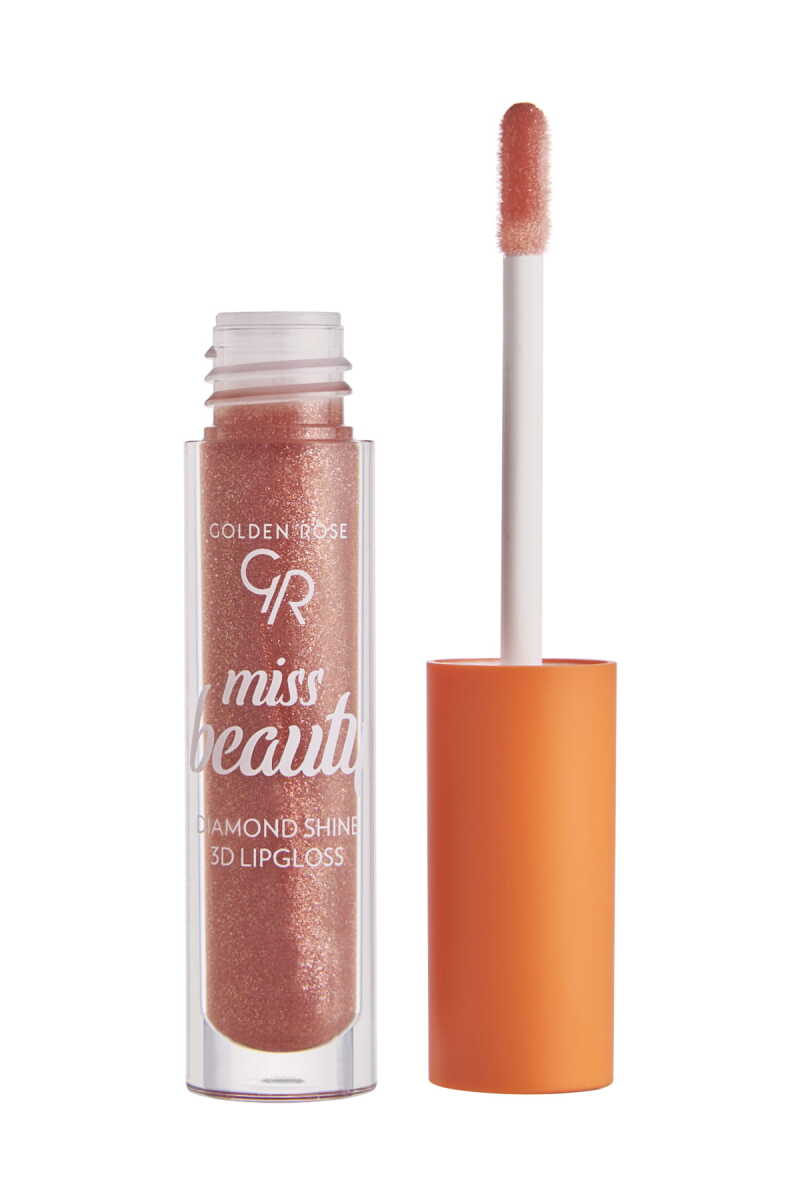 Golden Rose Miss Beauty Diamond Shine 3D Lipgloss - 03 Sunkissed - Chivela