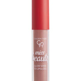 Golden Rose Miss Beauty Glow Shine 3D Lipgloss - 01 Nude Chic - Chivela