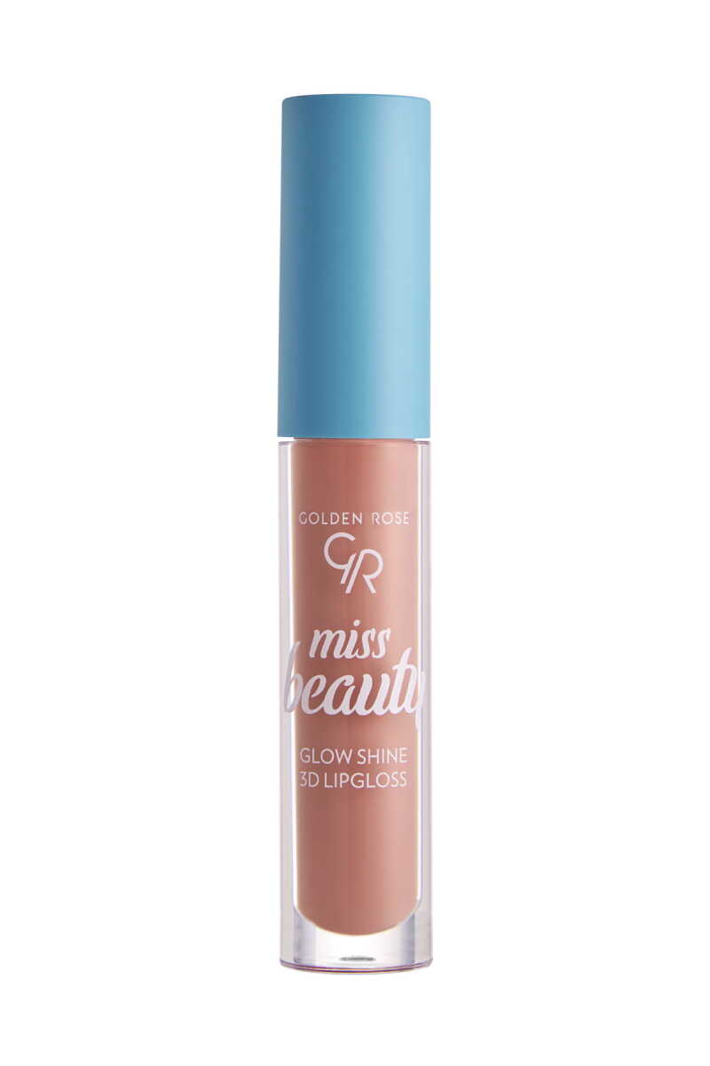 Golden Rose Miss Beauty Glow Shine 3D Lipgloss - 03 Soft Peach - Chivela