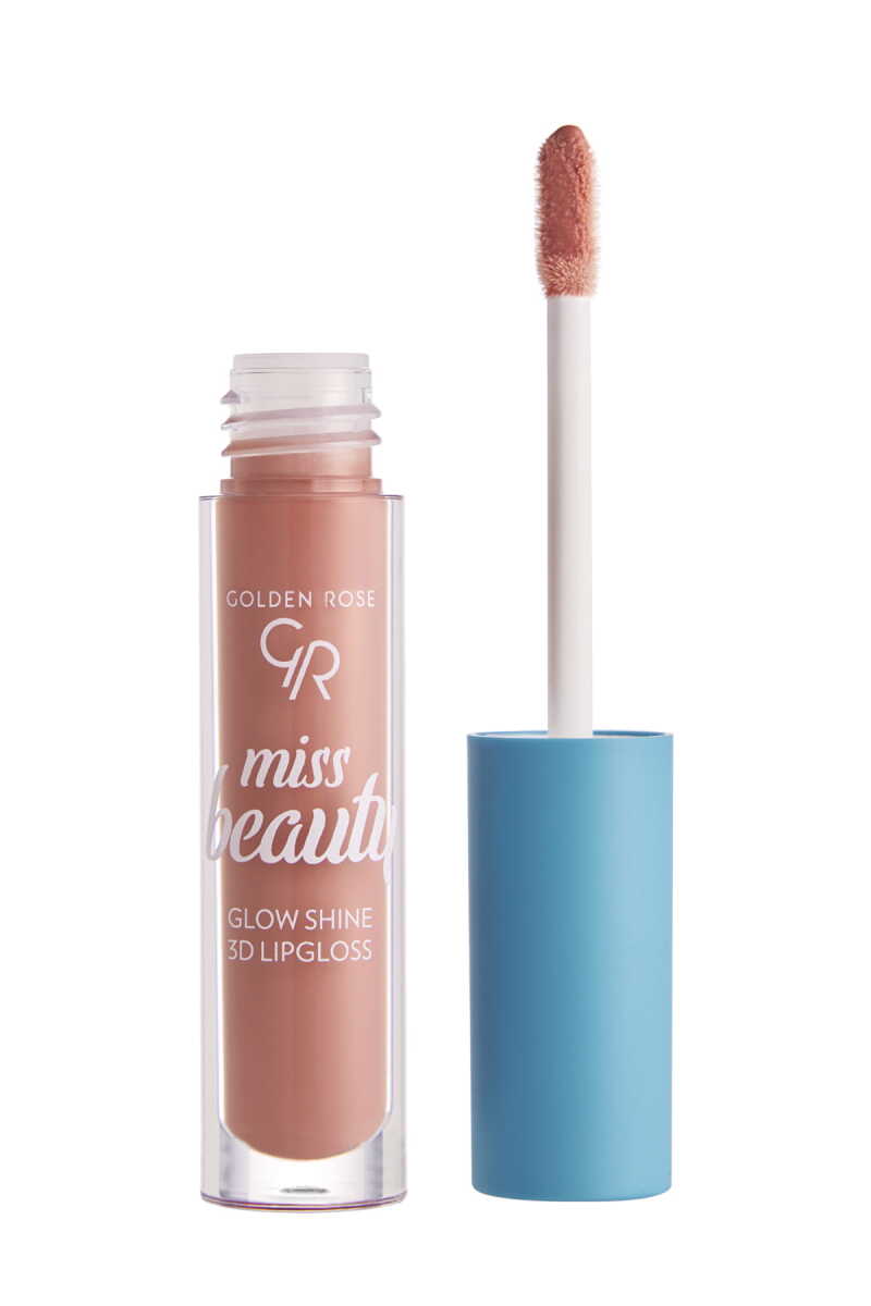 Golden Rose Miss Beauty Glow Shine 3D Lipgloss - 03 Soft Peach - Chivela