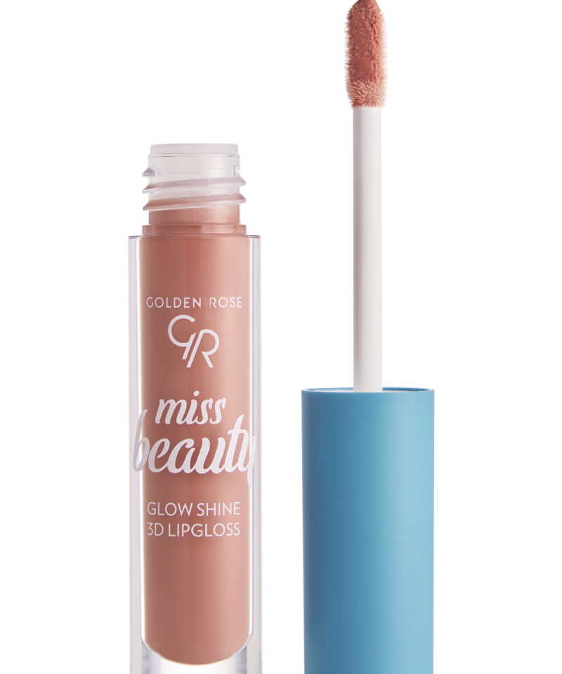 Golden Rose Miss Beauty Glow Shine 3D Lipgloss - 03 Soft Peach - Chivela