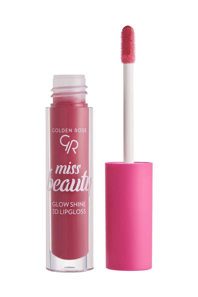 Golden Rose Miss Beauty Glow Shine 3D Lipgloss - 04 Pink Dream - Chivela