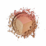 Golden Rose Nude Look Baked Trio Face Powder 60g - Chivela