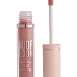 Golden Rose Nude Look Natural Shine Lipgloss - 02 Pinky Nude - Chivela