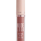 Golden Rose Nude Look Natural Shine Lipgloss - 04 Peachy Nude - Chivela