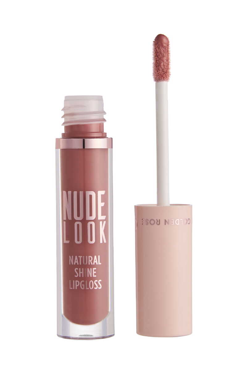 Golden Rose Nude Look Natural Shine Lipgloss - 04 Peachy Nude - Chivela